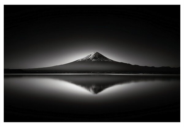 Quadro su tela – Silenziosa forza del monte Fuji