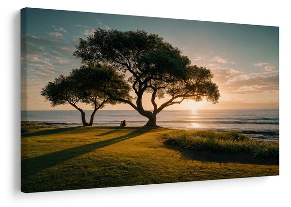 Quadro su tela – Albero della vita vicino al mare