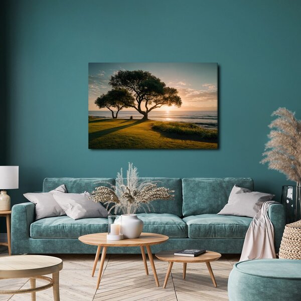 Quadro su tela – Albero della vita vicino al mare
