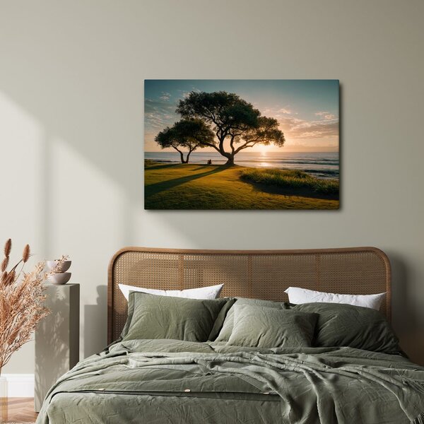 Quadro su tela – Albero della vita vicino al mare