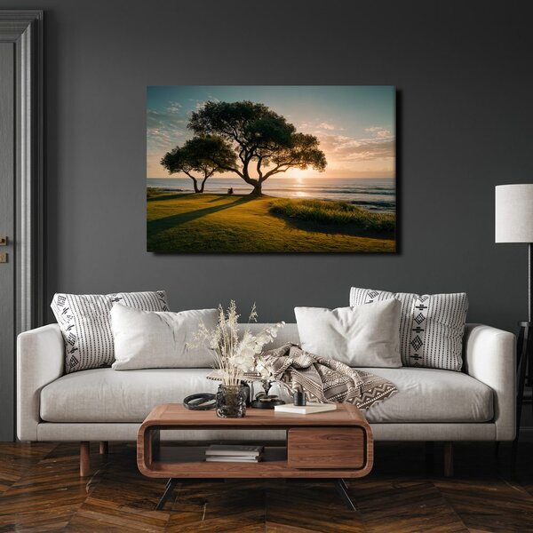 Quadro su tela – Albero della vita vicino al mare