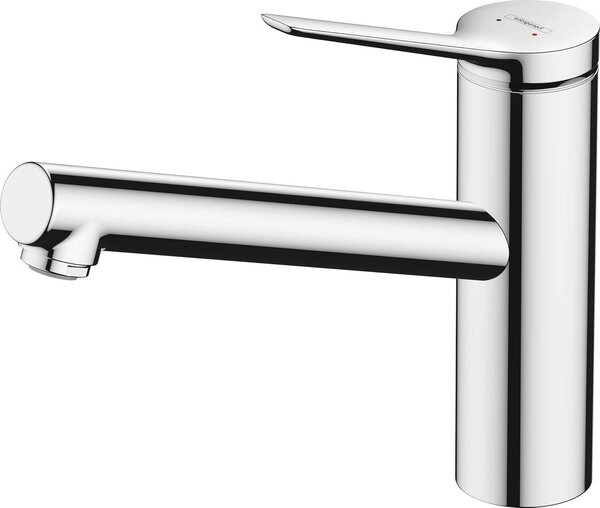 Rubinetto da cucina - Rubinetti per cucina - Uso quotidiano - Bocchetta girevole - Altezza: 150 mm - Cromato