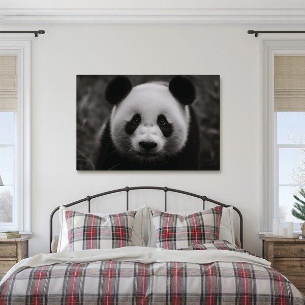 Quadro su tela – Panda carina nella natura