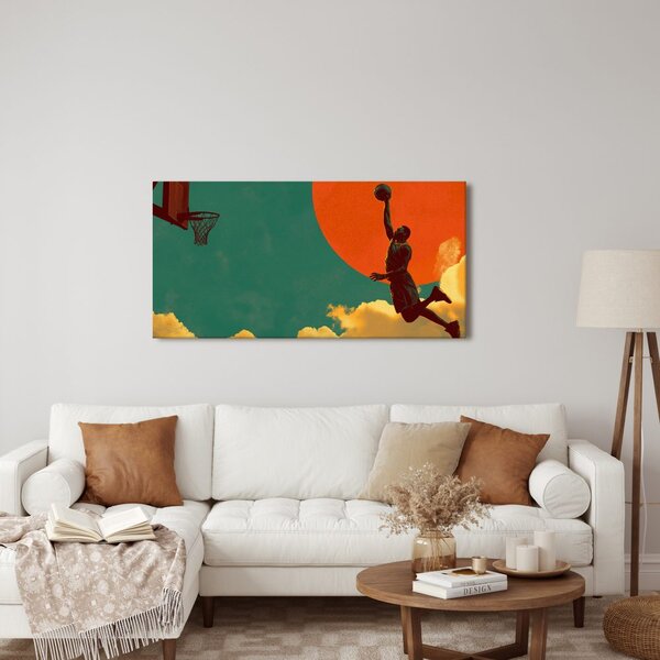 Quadro su tela – Scatto dinamico di gioco