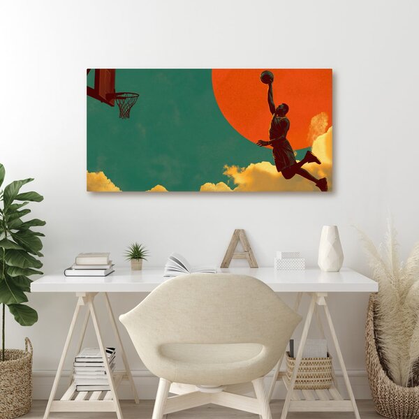 Quadro su tela – Scatto dinamico di gioco