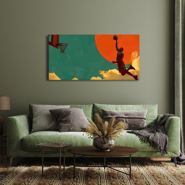Quadro su tela – Scatto dinamico di gioco