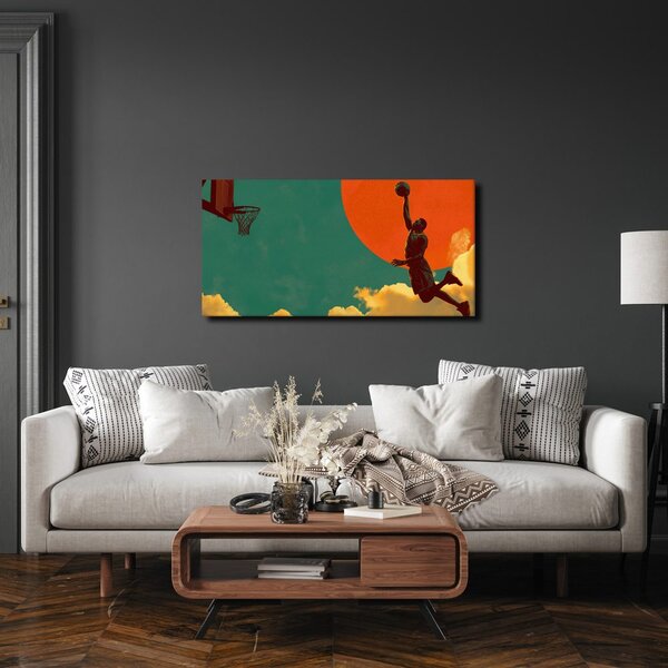 Quadro su tela – Scatto dinamico di gioco