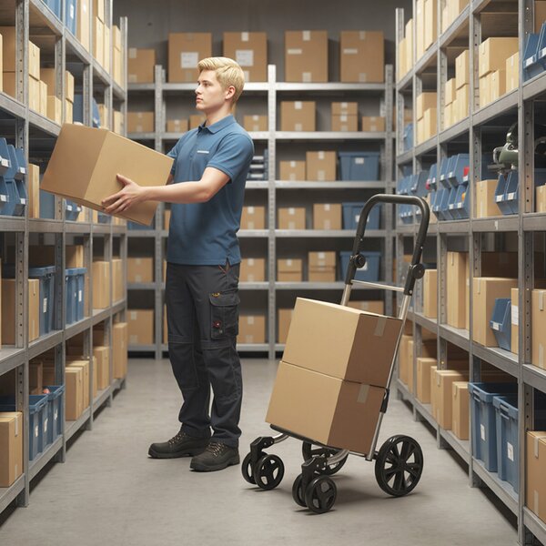 HOMCOM Carrello spesa pieghevole da 46 L con vano refrigerato, nero | Aosom Italy