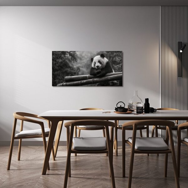 Quadro su tela – Panda tranquilla nella natura