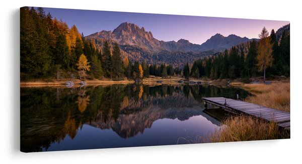 Quadro su tela – Tranquillo paesaggio autunnale
