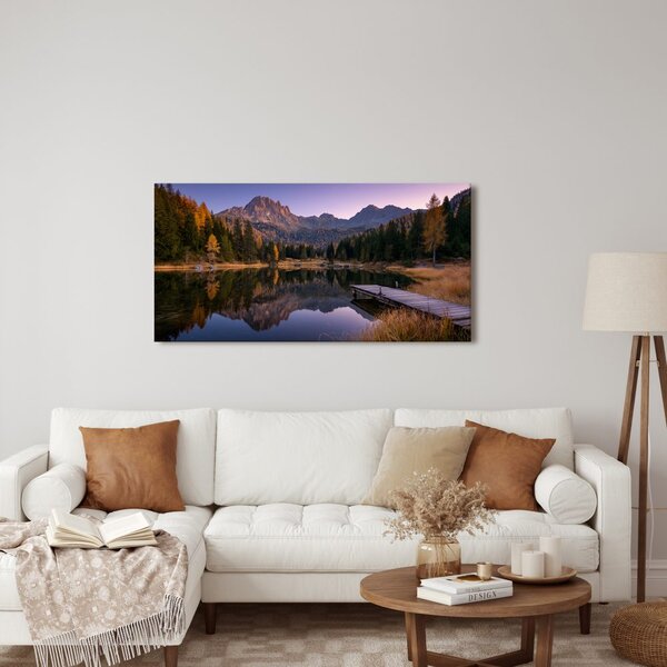 Quadro su tela – Tranquillo paesaggio autunnale