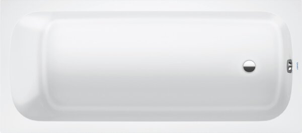 Duravit Collection One Baignoire, installation, 1800x800x480mm, acrylique, 1 inclinaison du dossier, blanc, 700613000000000, 700613000000000