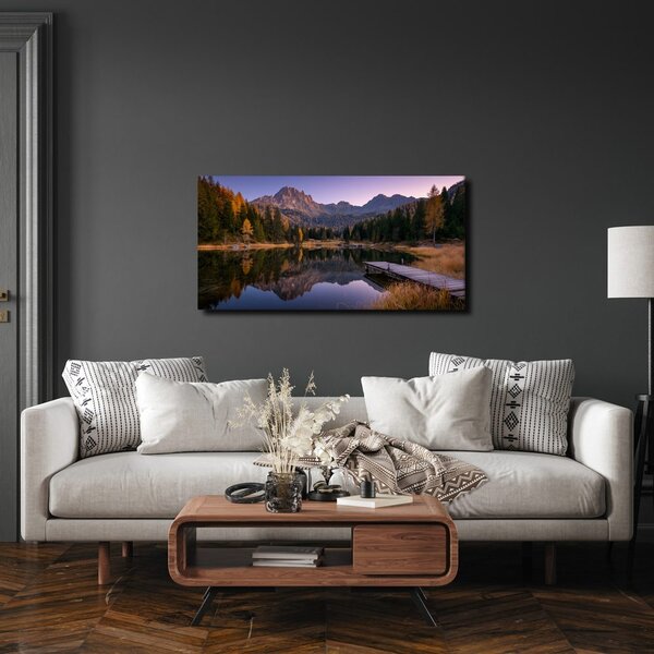 Quadro su tela – Tranquillo paesaggio autunnale