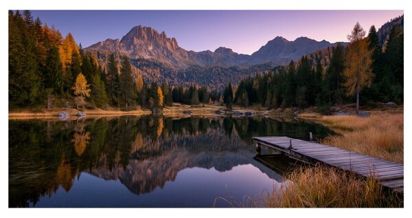 Quadro su tela – Tranquillo paesaggio autunnale