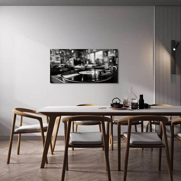 Quadro su tela – Atmosfera musicale nostalgica