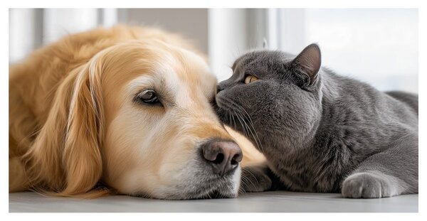 Quadro su tela – Armonia degli animali domestici