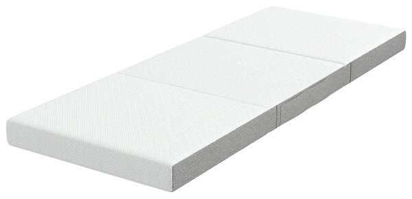 HOMCOM Materasso Pieghevole 195x75cm, 10cm, Rivestimento Lavabile, Ideale per Ospiti/Campeggio | Aosom Italy
