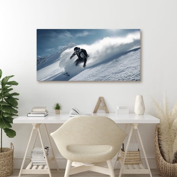 Quadro su tela – Esplosione di neve festiva
