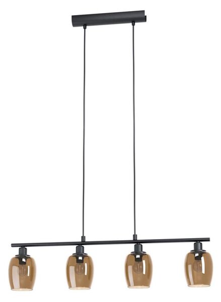 Eglo 98765 - Lampadario a sospensione con filo ZABALEA 4xE14/40W/230V