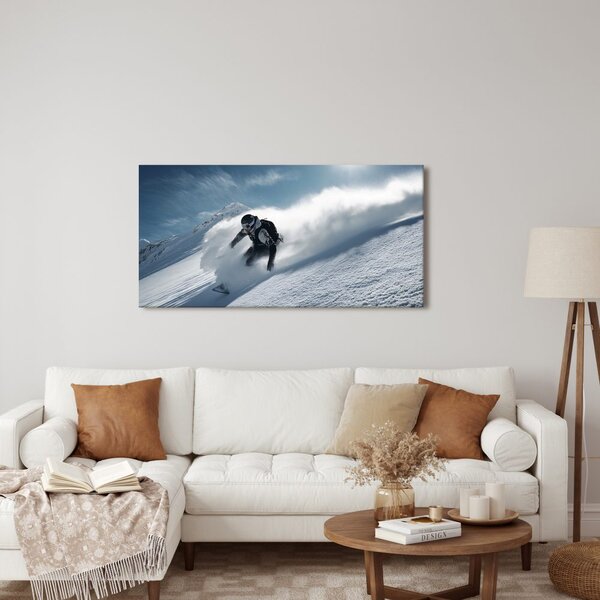 Quadro su tela – Esplosione di neve festiva