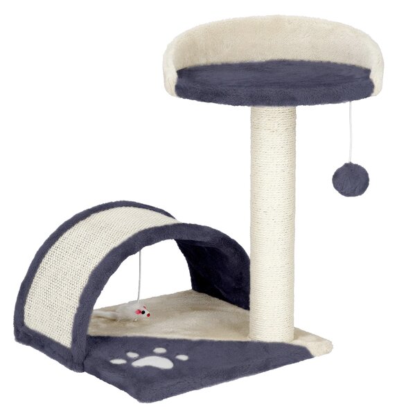 Gaczoo, tiragraffi, albero per gatti, tiragraffi per gatti con pallina, tiragraffi, grigio scuro
