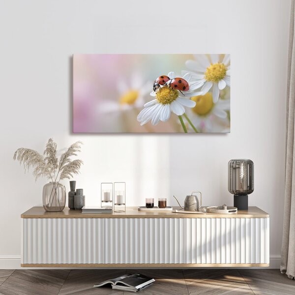 Quadro su tela – Prato fiorito primaverile