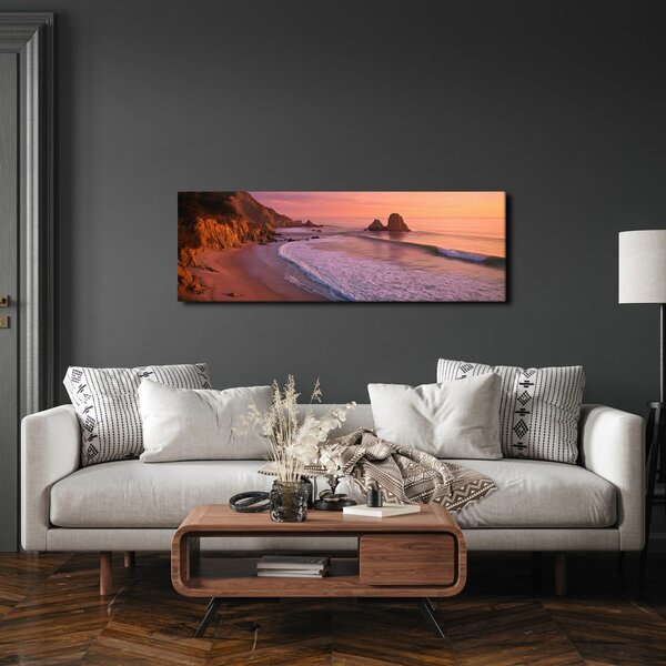 Quadro su tela – Serata romantica al mare
