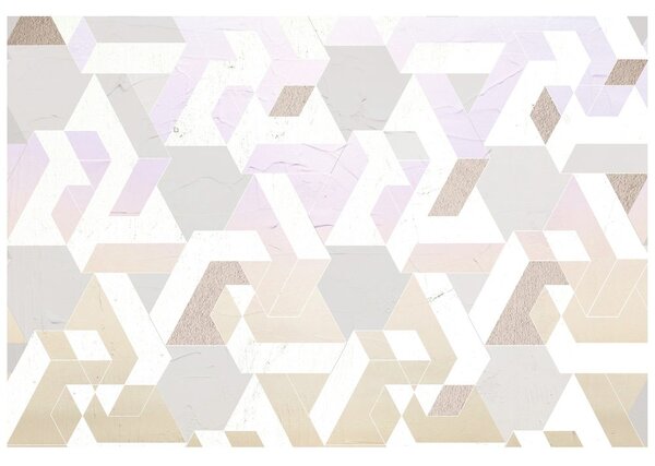 Carta da parati – Puzzle pastello