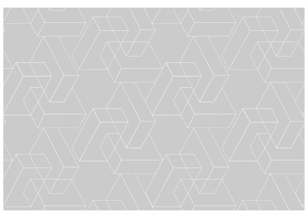 Carta da parati – Puzzle grigio
