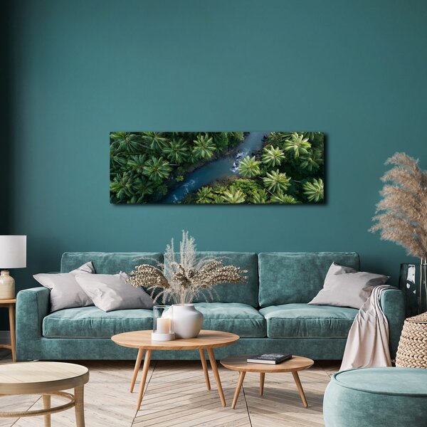 Quadro su tela – Vista dalla cima della foresta