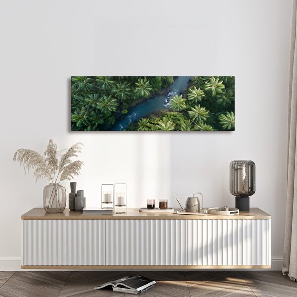 Quadro su tela – Vista dalla cima della foresta
