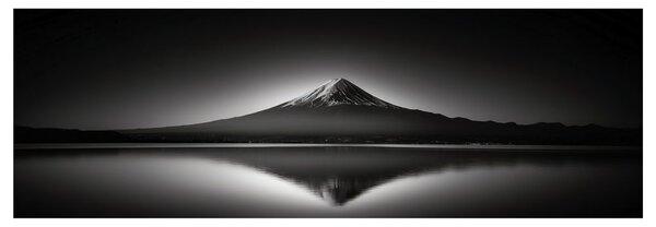 Quadro su tela – Notte tranquilla al lago