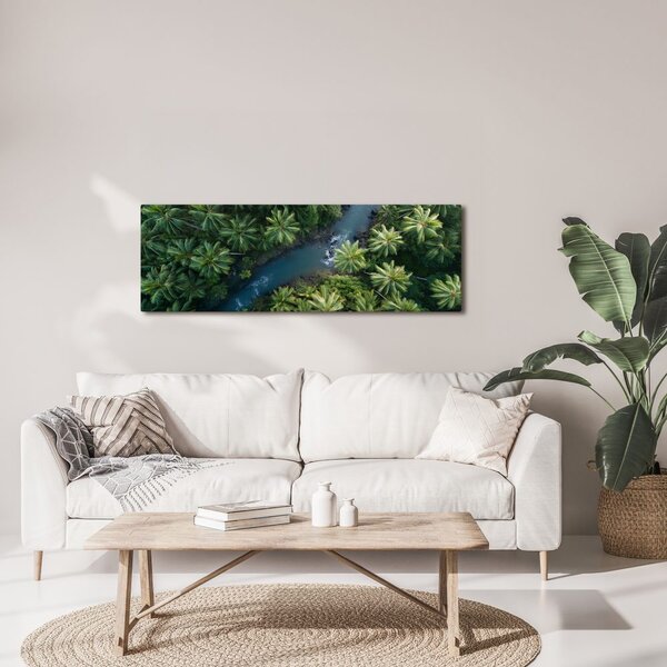Quadro su tela – Vista dalla cima della foresta
