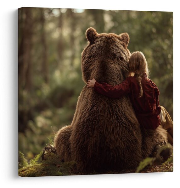 Quadro su tela – Armonia della foresta