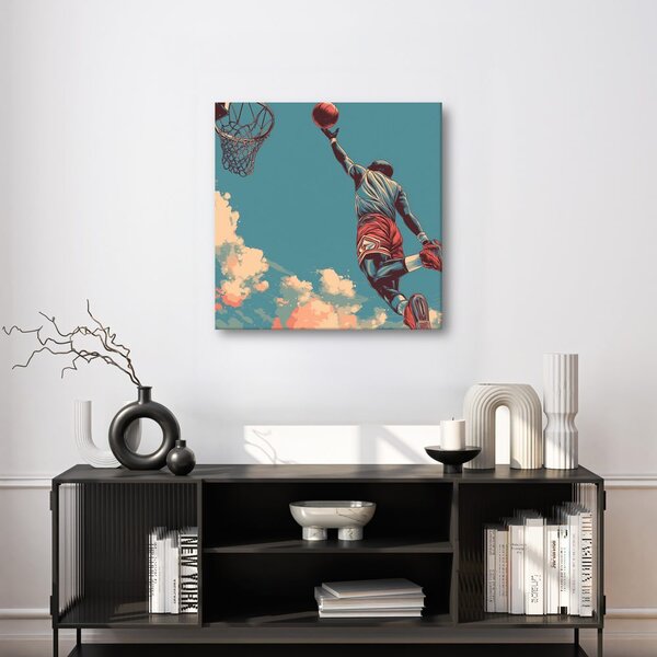 Quadro su tela – Momento dinamico sul campo