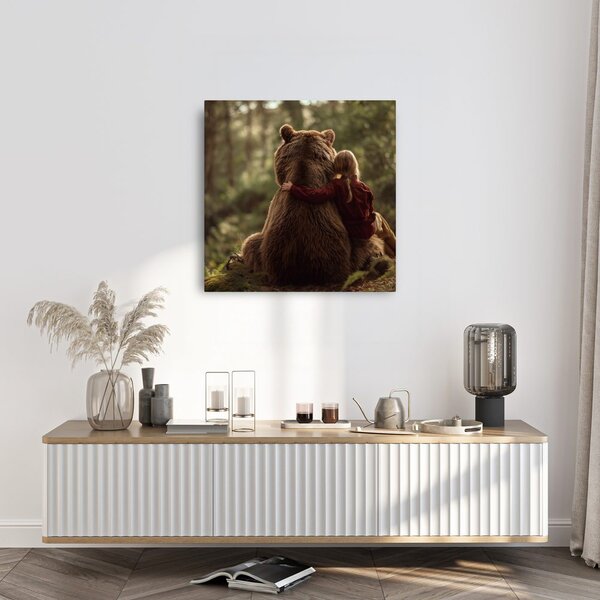 Quadro su tela – Armonia della foresta