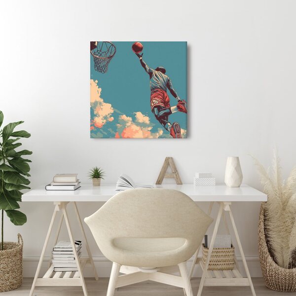 Quadro su tela – Momento dinamico sul campo
