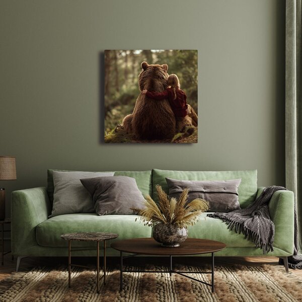 Quadro su tela – Armonia della foresta