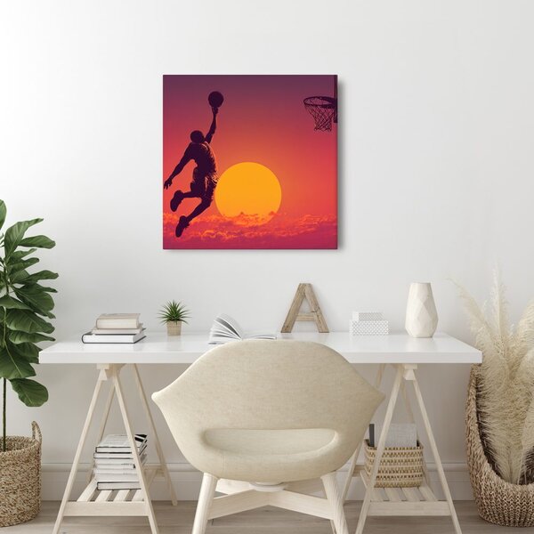 Quadro su tela – Schiacciata al tramonto
