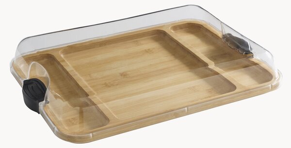 Tagliere in bambù con coperchio Build-a-Board