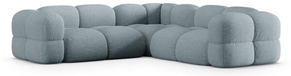 Divano angolare azzurro Loretto – Cosmopolitan Design
