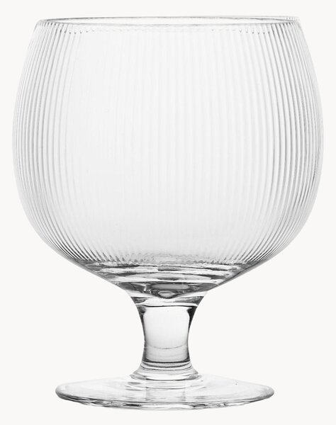 Set di 2 bicchieri da vino rosso in cristallo Blanka