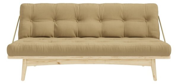 Divano variabile Trasparente/Beige grano Folk - Karup Design
