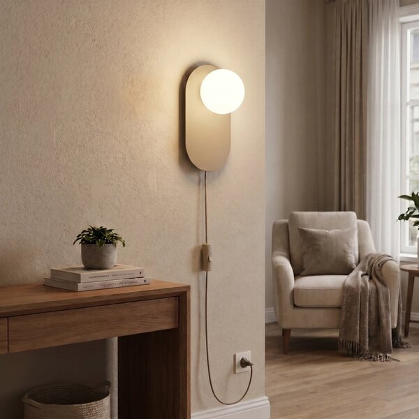 Applique da Parete VIVA WL1 G9 con Spina Elettrica e Interruttore