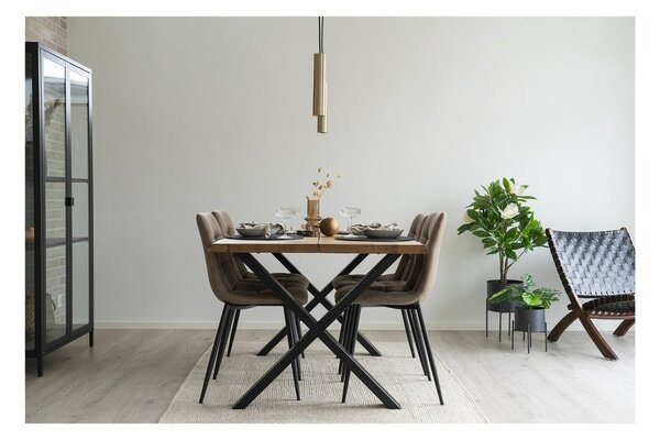Lampadario color oro ø 6 cm Paris - House Nordic