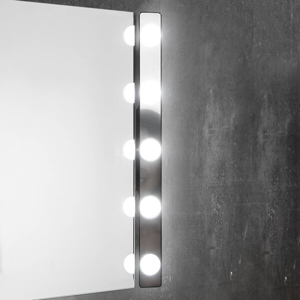 Ebir Luce per specchio a LED Hollywood, 60 cm 5 luci