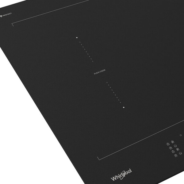 Whirlpool Piano Cottura Induzione 4 Fuochi Larghezza 77 cm in Vetroceramica colore Nero - WL S3777 NE BM