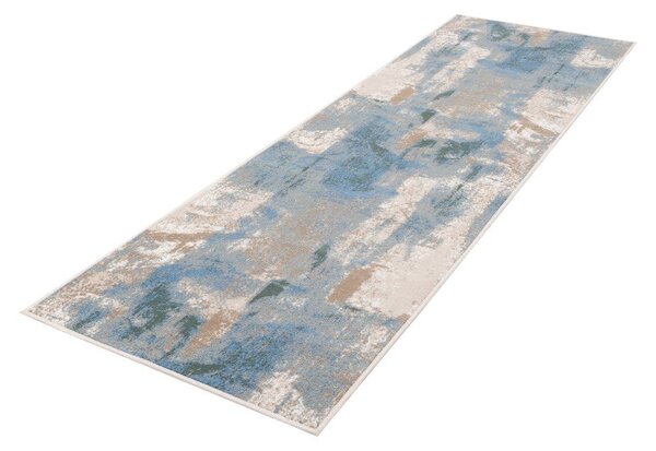 Passatoia azzurra 80x300 cm Sensi Zashi – FD