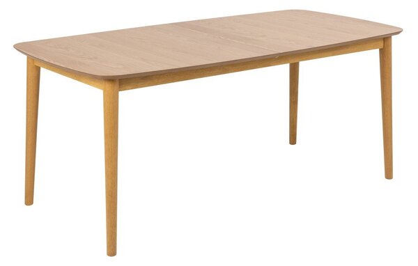 Tavolo da pranzo pieghevole con piano in rovere 180x90 cm Montreux - Actona