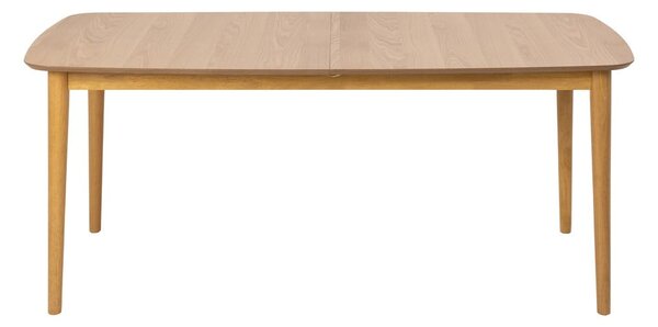 Tavolo da pranzo pieghevole con piano in rovere 180x90 cm Montreux - Actona